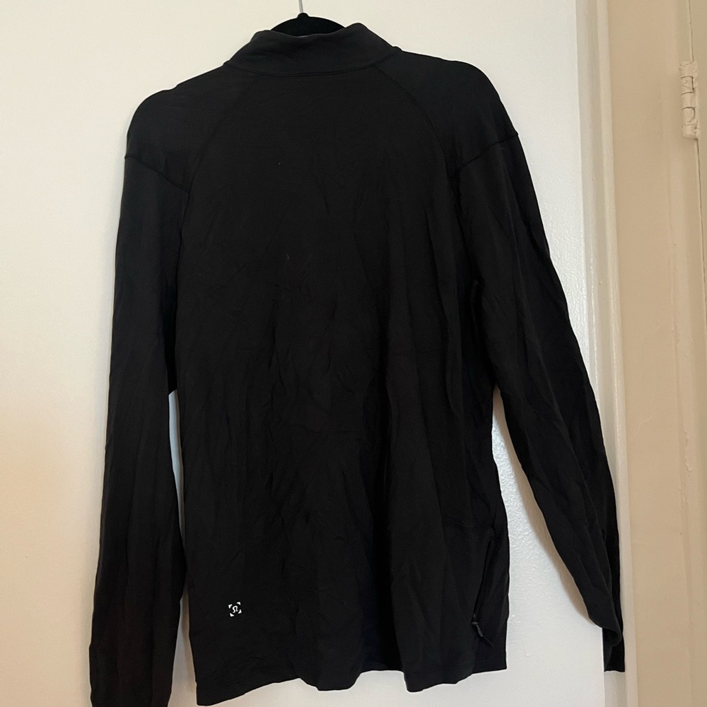 Men’s lululemon black quarter zip